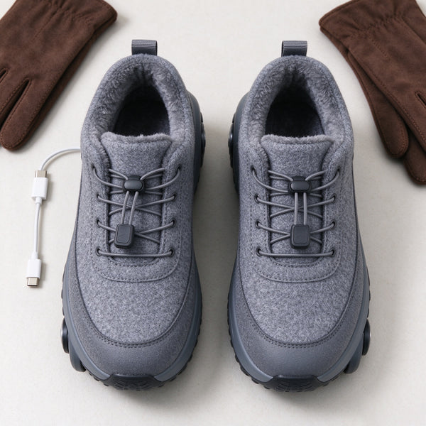 Polar Fleece-Lined Electric Winter Shoes